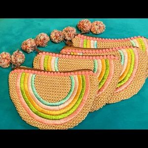 🌈 SOLD Rainbow Pouch Bag